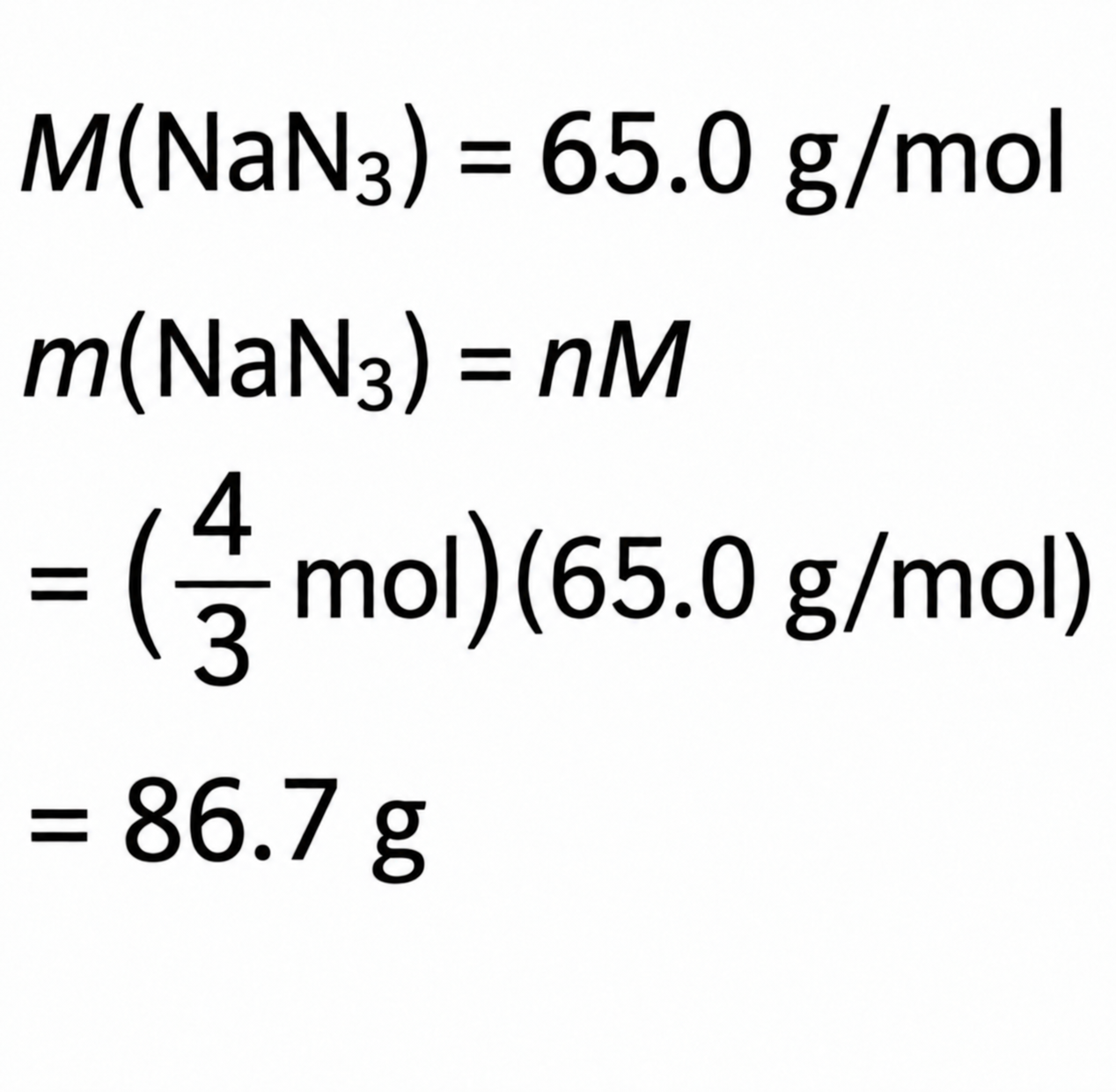 Verified calculation or explanation for question 616