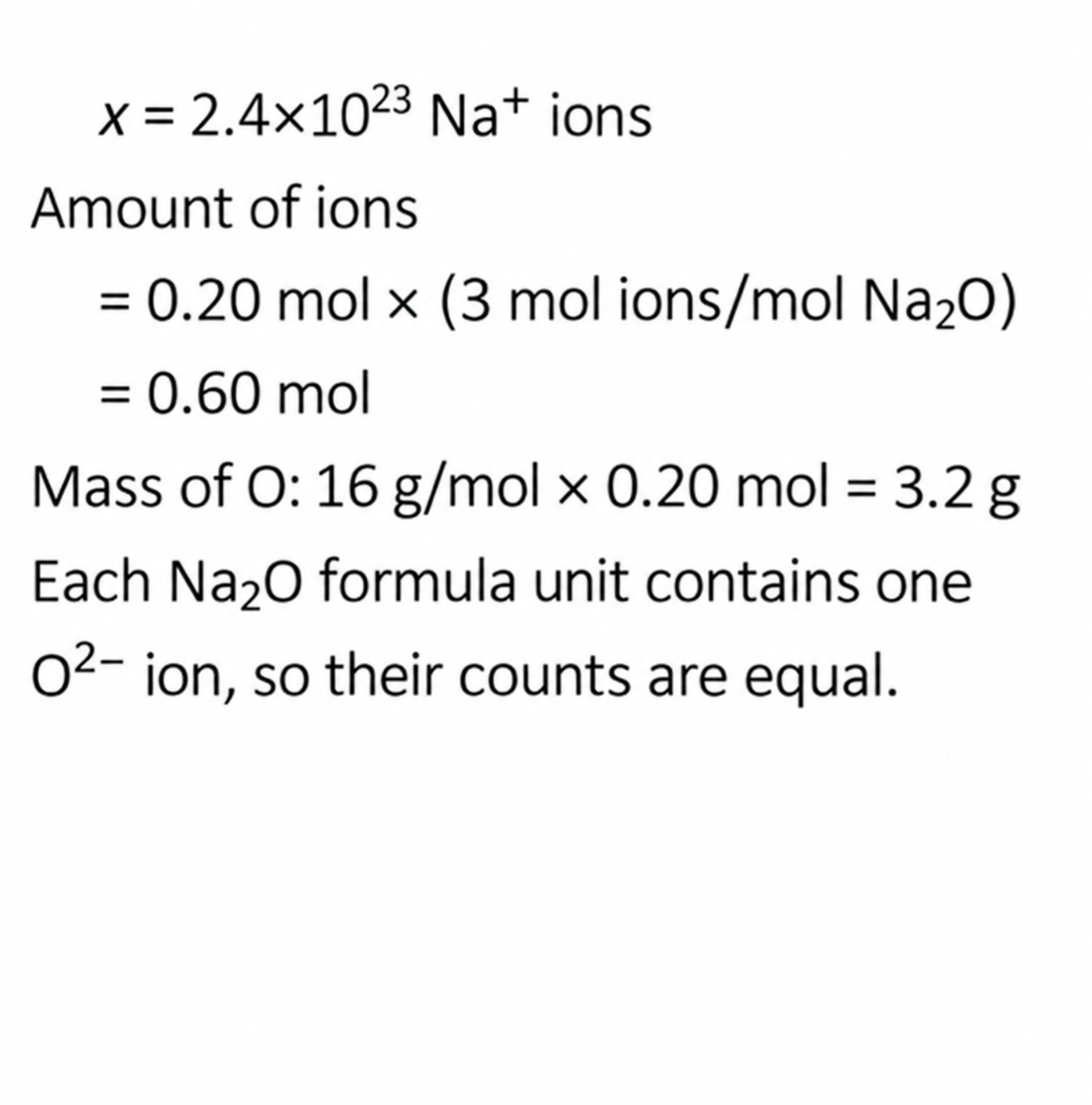 Corrected calculation for question 512
