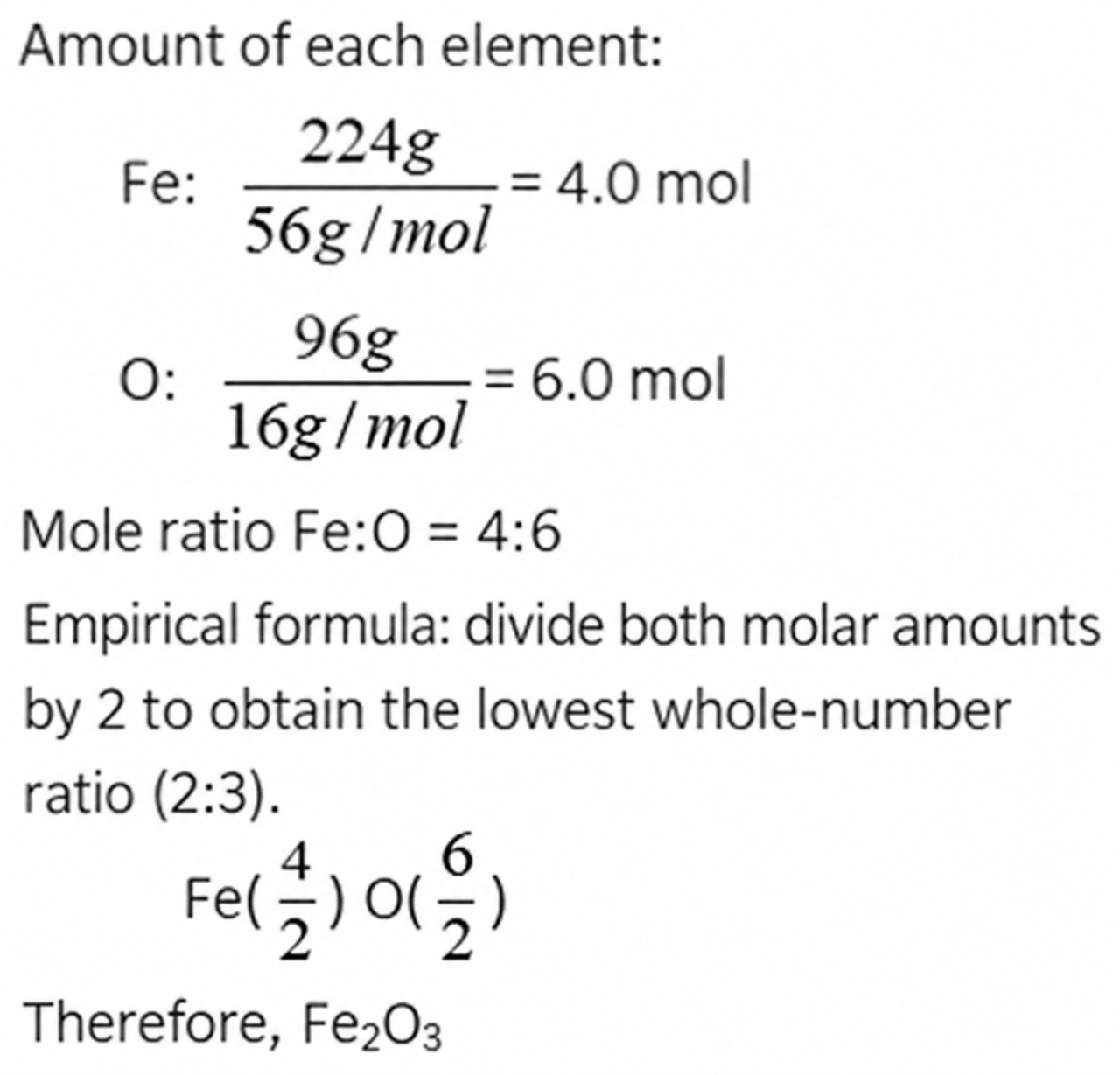 Corrected calculation for question 515