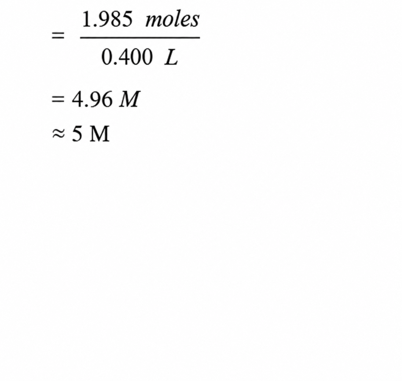 Corrected calculation for question 526