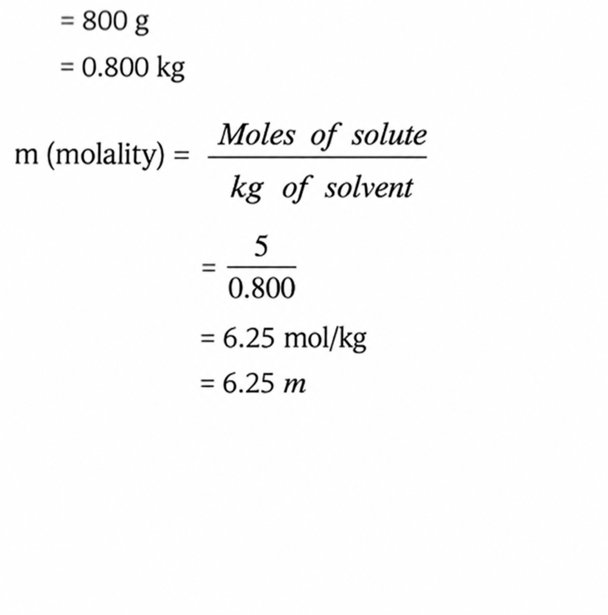 Corrected calculation for question 532
