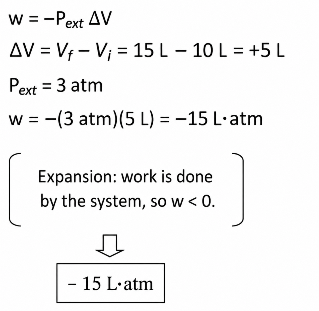 Thermochemistry calculation for question 551