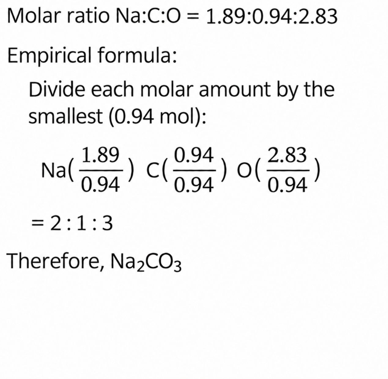 Corrected calculation for question 516